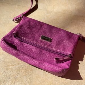 Nine West Purple Foldable Crossbody Bag